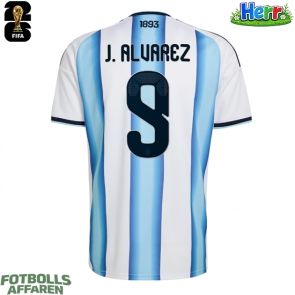 Argentina Julian Alvarez #9 Hemmatröja VM 2026 Kortärmad